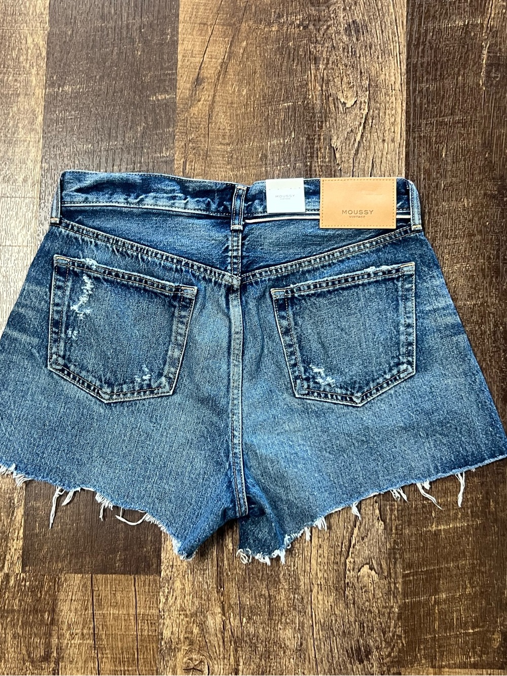 NWT Moussy Windgap Shorts 27 New 110 Blue